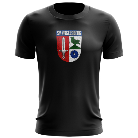 T-Shirt | Distressed Logo | schwarz - SV Vogelsberg