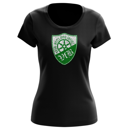 T-Shirt für Damen | Distressed Logo | schwarz - VfB...