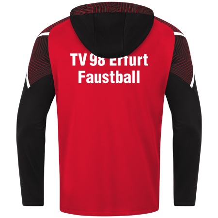 Kapuzenjacke | JAKO Performance | rot - TV 98 Erfurt Faustball