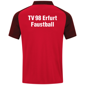 Polo | JAKO Performance | rot - TV 98 Erfurt Faustball