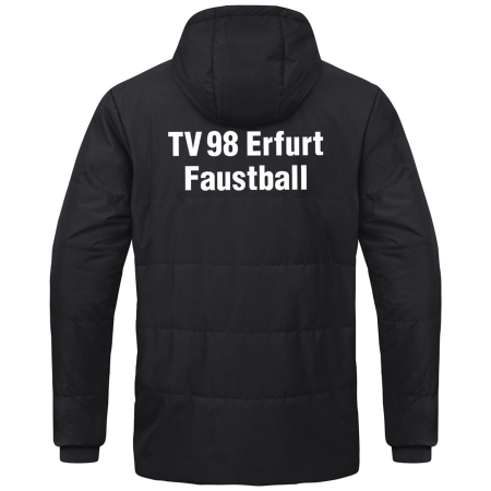 Coachjacke | JAKO Team | schwarz - TV 98 Erfurt Faustball