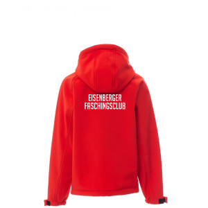 Softshelljacke | PAYPER Gale | Kinder | rot | Eisenberger Faschingsclub e.V.