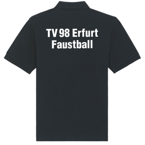 Poloshirt | STANLEY/STELLA Prepster | schwarz - TV 98 Erfurt Faustball