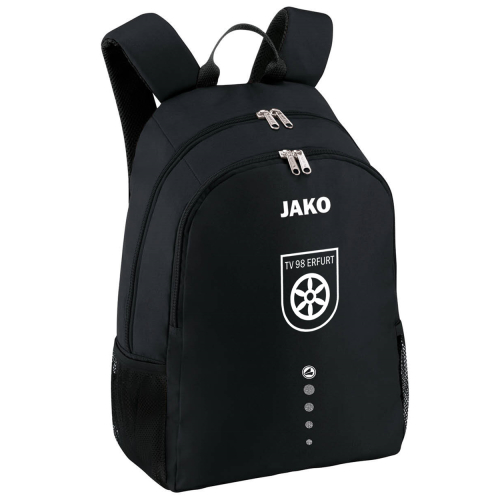 Rucksack | JAKO Classico | schwarz - TV 98 Erfurt Faustball