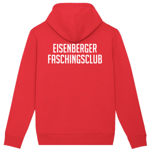 Kapuzenshirt | STANLEY/STELLA Cruiser | rot | Eisenberger Faschingsclub e.V.