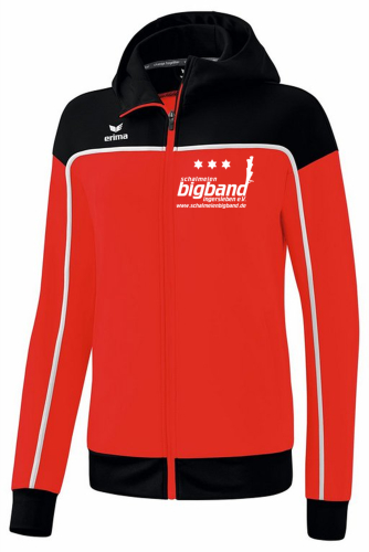 Trainingsjacke mit Kapuze | Damen | Schalmeien BigBand Ingersleben