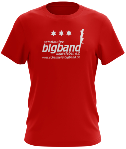 T-Shirt | Kinder/Herren | rot | Schalmeien BigBand Ingersleben