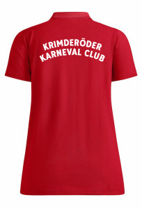 Poloshirt Craft | Progress 2.0 Damen | red | Krimderöder Karneval Club