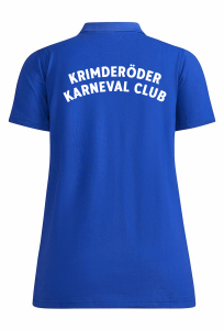 Poloshirt Craft | Progress 2.0 Damen | Cobolt blue | Krimderöder Karneval Club