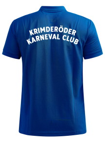 Poloshirt Craft | Progress 2.0 Herren | cobolt blue | Krimderöder Karneval Club