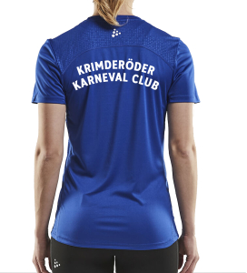 T-Shirt Craft | Rush SS Damen | cobolt blue | Krimderöder Karneval Club