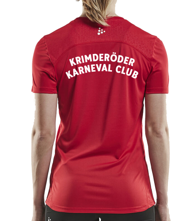 T-Shirt Craft | Rush SS Damen | red | Krimderöder...