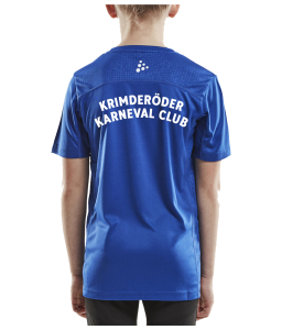 T-Shirt Craft | Rush SS Kinder | cobolt blue | Krimderöder Karneval Club