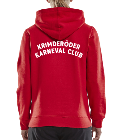 Hoodie Craft | Community Damen | red | Krimderöder...