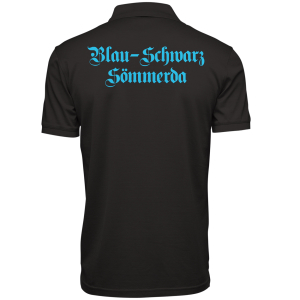 Polo Shirt | Herren | schwarz | SV Blau-Schwarz 02 Sömmerda e.V.