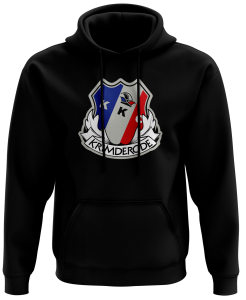 Hoodie Logo groß | schwarz | Krimderöder Karneval Club