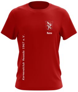 T-Shirt Kinder/Herren rot | Payper | Karnevalclub Reseda 1967 e.V.