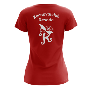 T-Shirt Damen rot | Payper | Karnevalclub Reseda 1967 e.V.