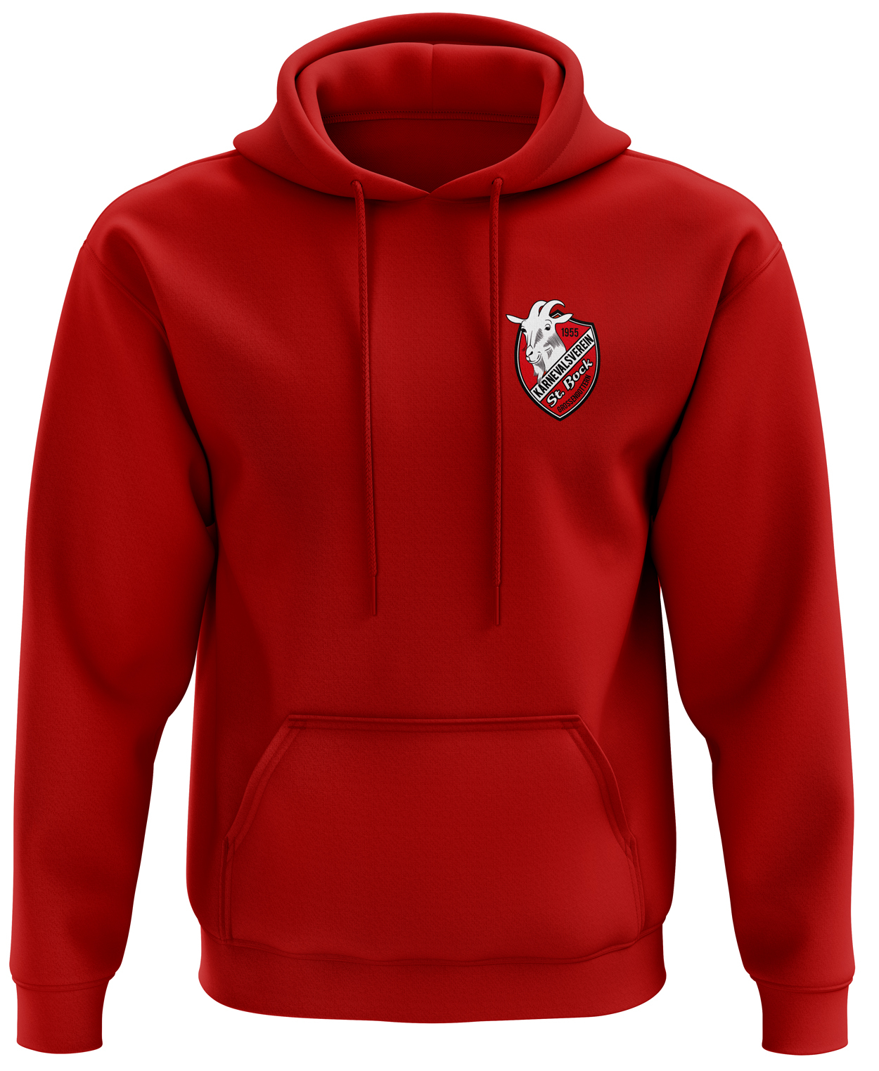 Hoodie Kinder/Herren/Damen rot Bock Grossengottern dom