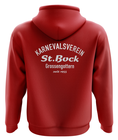 Hoodie Kinder/Herren/Damen | rot | St. Bock...
