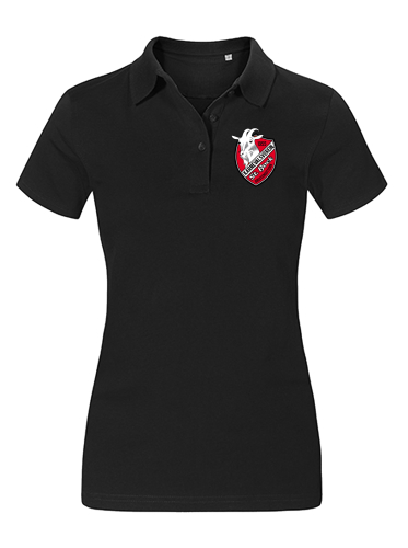 Polo Shirt Jersey | Damen | schwarz | St. Bock Grossengottern e.V.