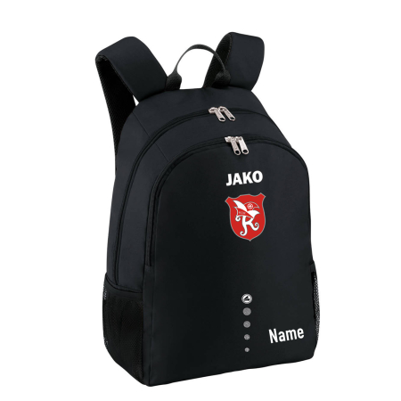 Rucksack | JAKO Classico schwarz | Karnevalclub Reseda...