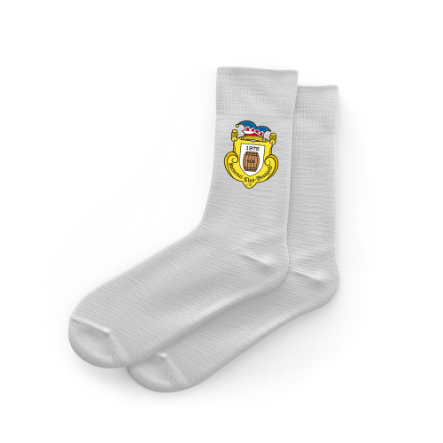 Socken | Unisex | weiss | Karneval Club Braugold