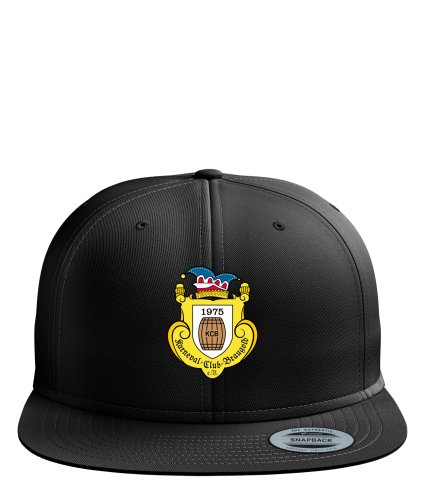 Basecap Snapback schwarz | Karneval Club Braugold