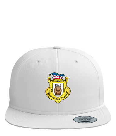 Basecap Snapback weiß | Karneval Club Braugold