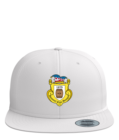 Basecap Snapback weiß | Karneval Club Braugold