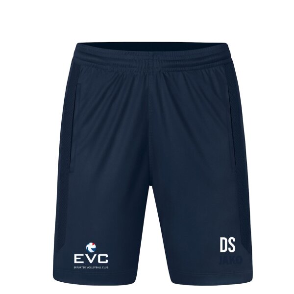JAKO Damen Shorts Power – Kurze Sporthose Aus 100% Recyceltem Polyester, Mit KeepDry-Funktion & Kordelzug (für Tennis, Laufen, Training)