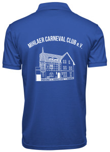 Poloshirt | Herren | royal blue | Mihlaer Carneval Club e.V.