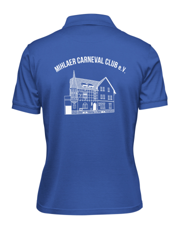 Poloshirt | Damen | royal blue | Mihlaer Carneval Club e.V.