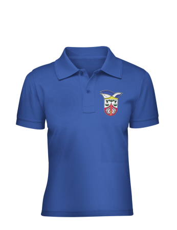 Poloshirt | Kinder | royal blue | Mihlaer Carneval Club e.V.