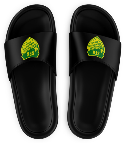 Badeschuhe | Logo | schwarz | Sportfreunde Kranichfeld 2022 e.V.