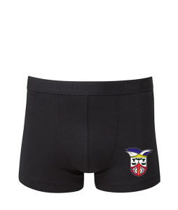 Boxershort | Logo | schwarz | Mihlaer Carneval Club e.V.