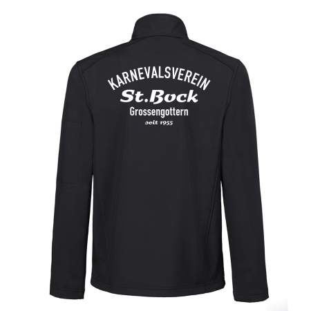 Softshelljacke für Herren | Roly nebraska schwarz | St. Bock Grossengottern e.V.