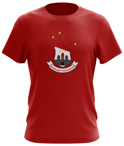 T-Shirt Kinder/Herren rot | Logo groß | Eisenberger Faschingsclub e.V.