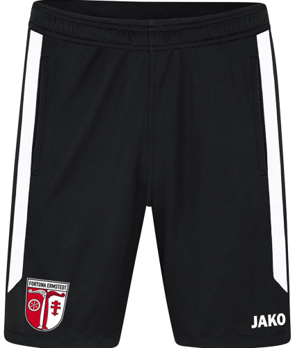 Short | JAKO Power | Kinder/Herren | schwarz/weiß | SV Fortuna Ermstedt