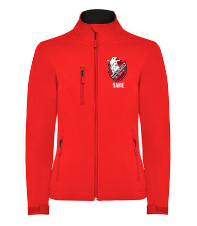 Softshelljacke für Damen | Roly nebraska rot | St. Bock Grossengottern e.V.
