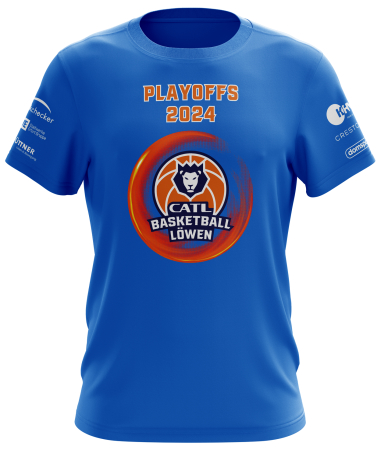 T-Shirt | Damen | Playoff Shirt 2024 | blau