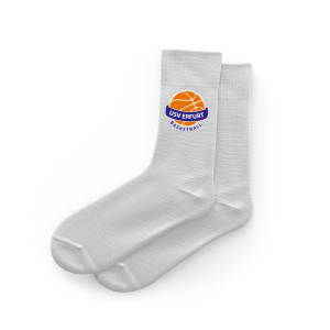 Socken | Unisex | Logo weiß | USV Erfurt Basketball