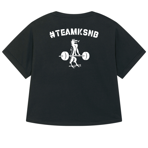 Oversized T-Shirt Damen | Stanley Stella Collider | schwarz | Kraftsport Niederbayern e.V.