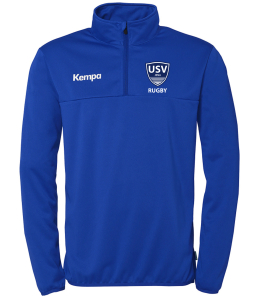 1/4 Zip Top Unisex/Kinder | Kempa Player | royal | USV Jena Rugby