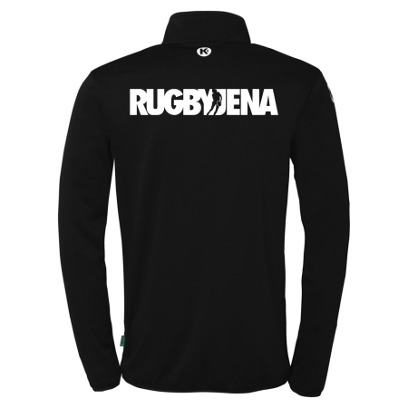 1/4 Zip Top Unisex/Kinder | Kempa Player | schwarz | USV Jena Rugby