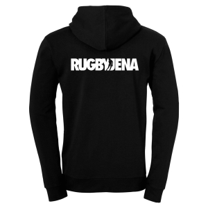 Hoody Unisex/Kinder | Kempa | schwarz | USV Jena Rugby