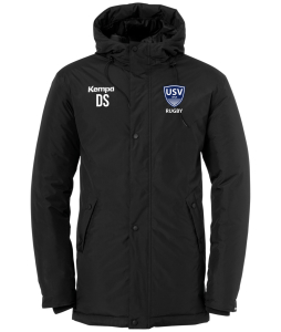 Winterjacke Unisex | Kempa | schwarz | USV Jena Rugby