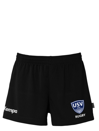 Team Shorts Damen | Kempa | schwarz | USV Jena Rugby