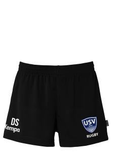 Team Shorts Damen | Kempa | schwarz | USV Jena Rugby