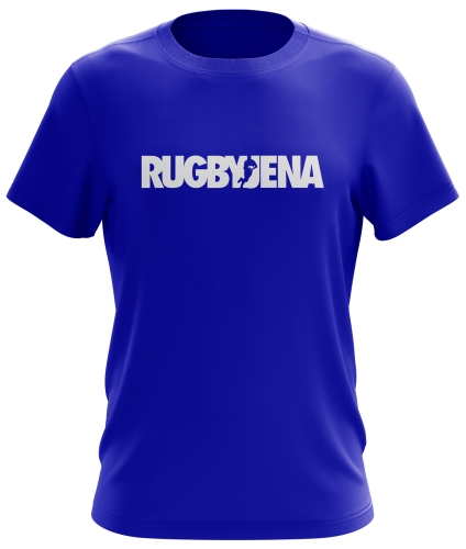 T-Shirt Unisex/Kinder | Built your Brand | Claim blau | USV Jena Rugby
